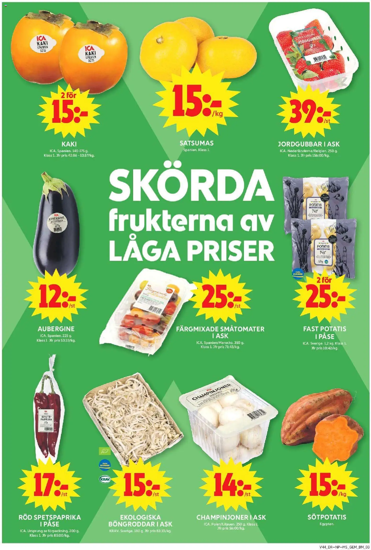 ICA Maxi reklamblad aktuell från 26/10/2026 | Sida: 3