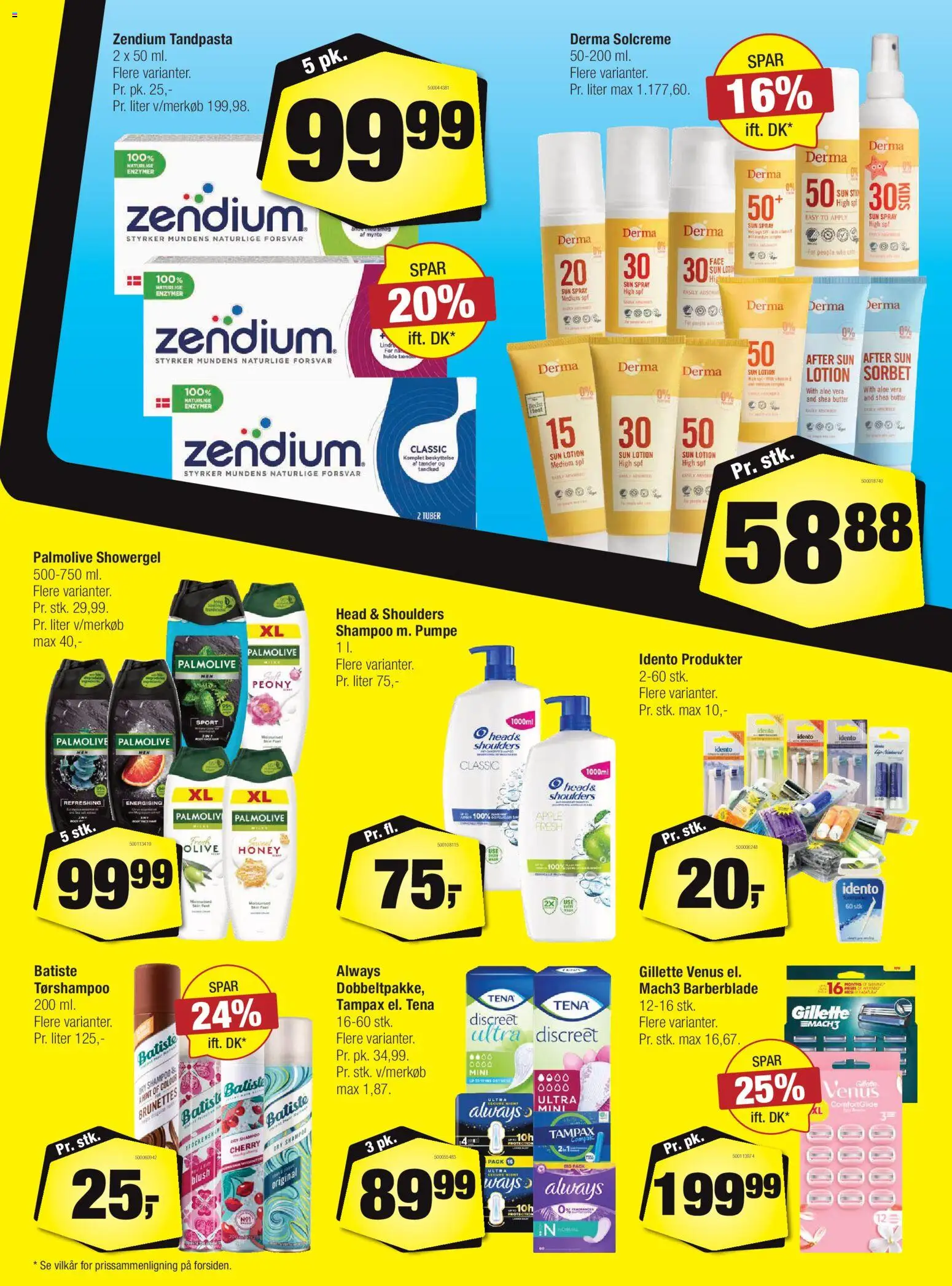 Calle tilbudsavis – gyldig fra 24/06/2026 | Side: 29 | Produkter: Shampoo, Solcreme, Cherry, Mynte