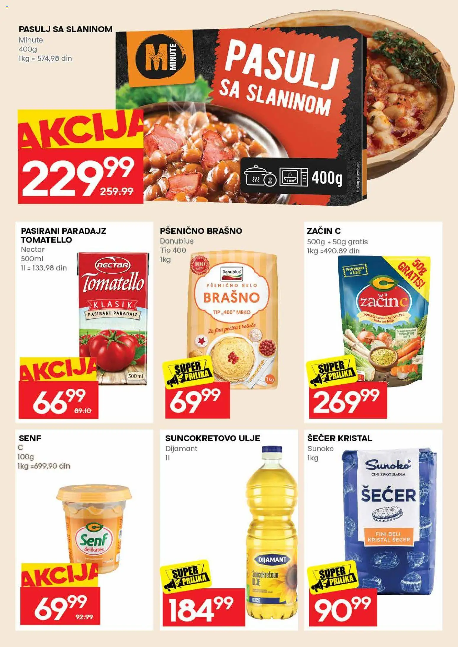 Roda katalog - važi od 28.05.2026 | Strana: 18 | Proizvode: Šećer kristal, Senf, Pasirani paradajz, Paradajz
