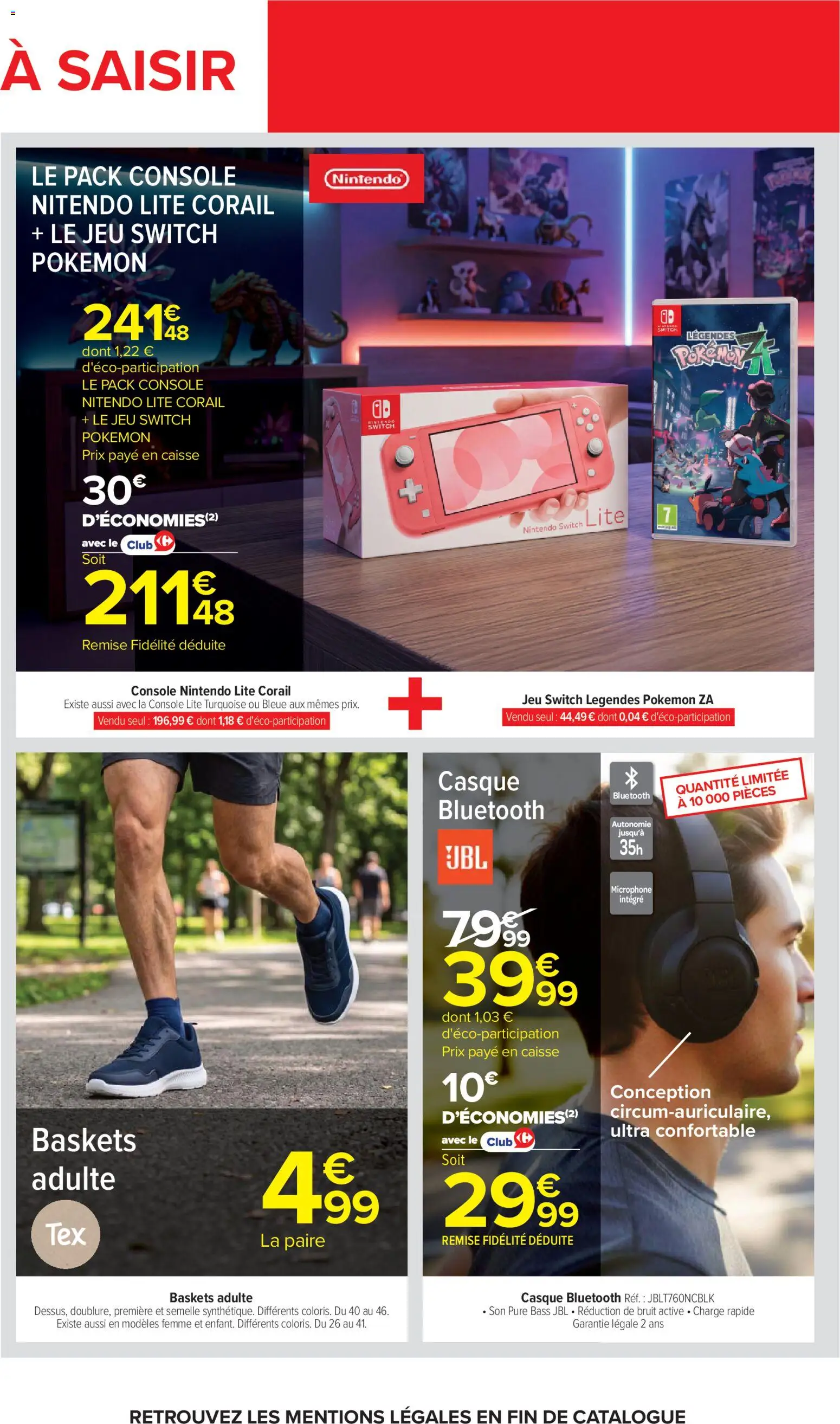{H1} | Page: 78 | Produits: Sneakers, Nintendo Switch, Casque Bluetooth, JBL