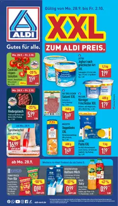 Aldi Prospekt ab 28.09.2026 gültig