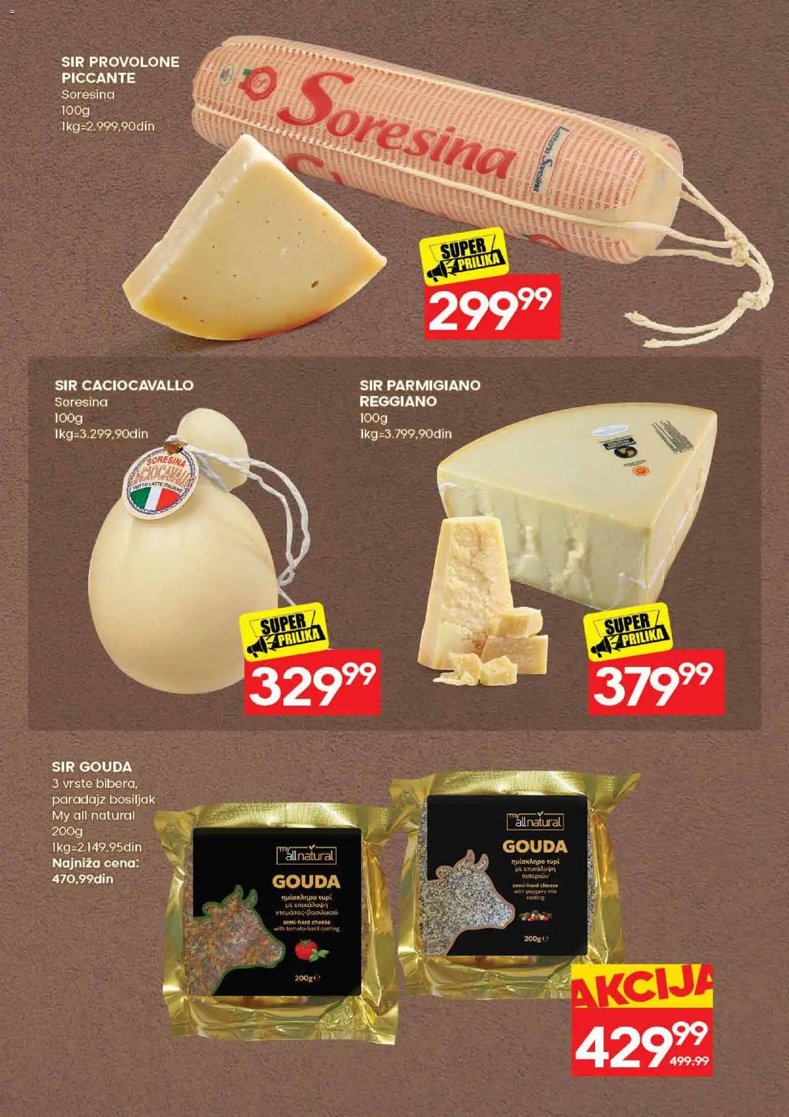 Mercator katalog - važi od 14.09.2026 | Strana: 15 | Proizvode: Gouda, Sir, Paradajz