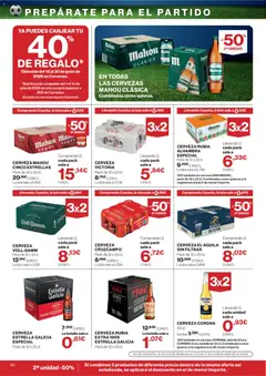 Vista previa El Corte Inglés ofertas válido desde el 01/07/2026 | Página: 20 | Productos: Cerveza, Té