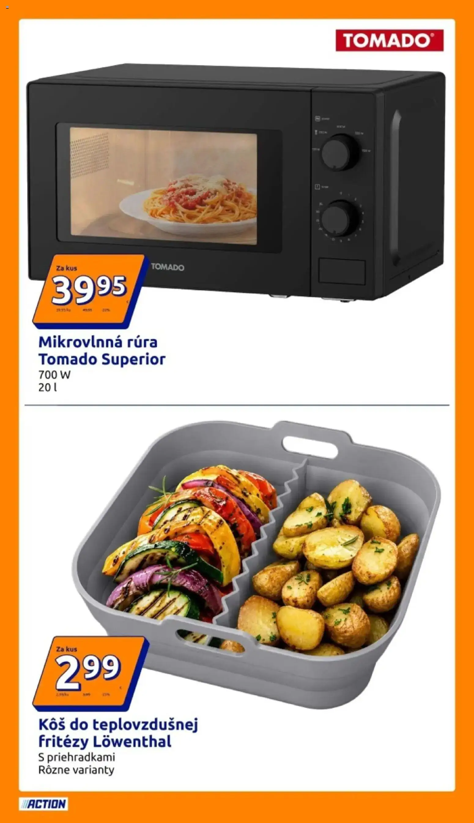 Nové Action akcie – leták je platný od 12.08.2026 | Strana: 14 | Produkty: Rúra, Kôš, Mikrovlnná rúra