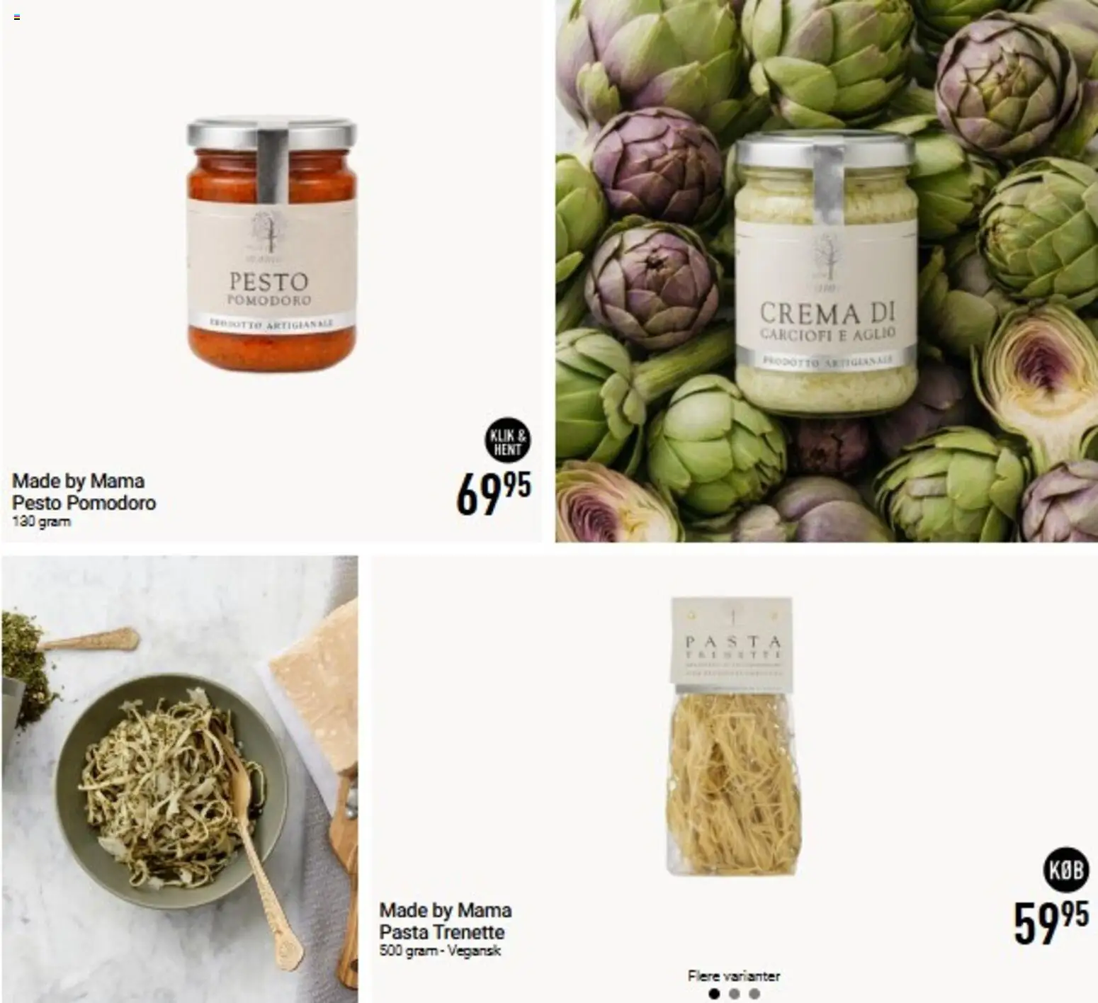 Imerco tilbudsavis – gyldig fra 19/10/2026 | Side: 4 | Produkter: Pasta, Pesto