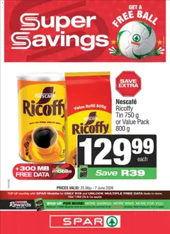 Spar specials catalogue – valid from 25.05.2026