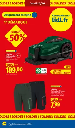 LIDL - Prévisualisation de LIDL catalogue valide à partir de 25/06/2026 | Page: 42