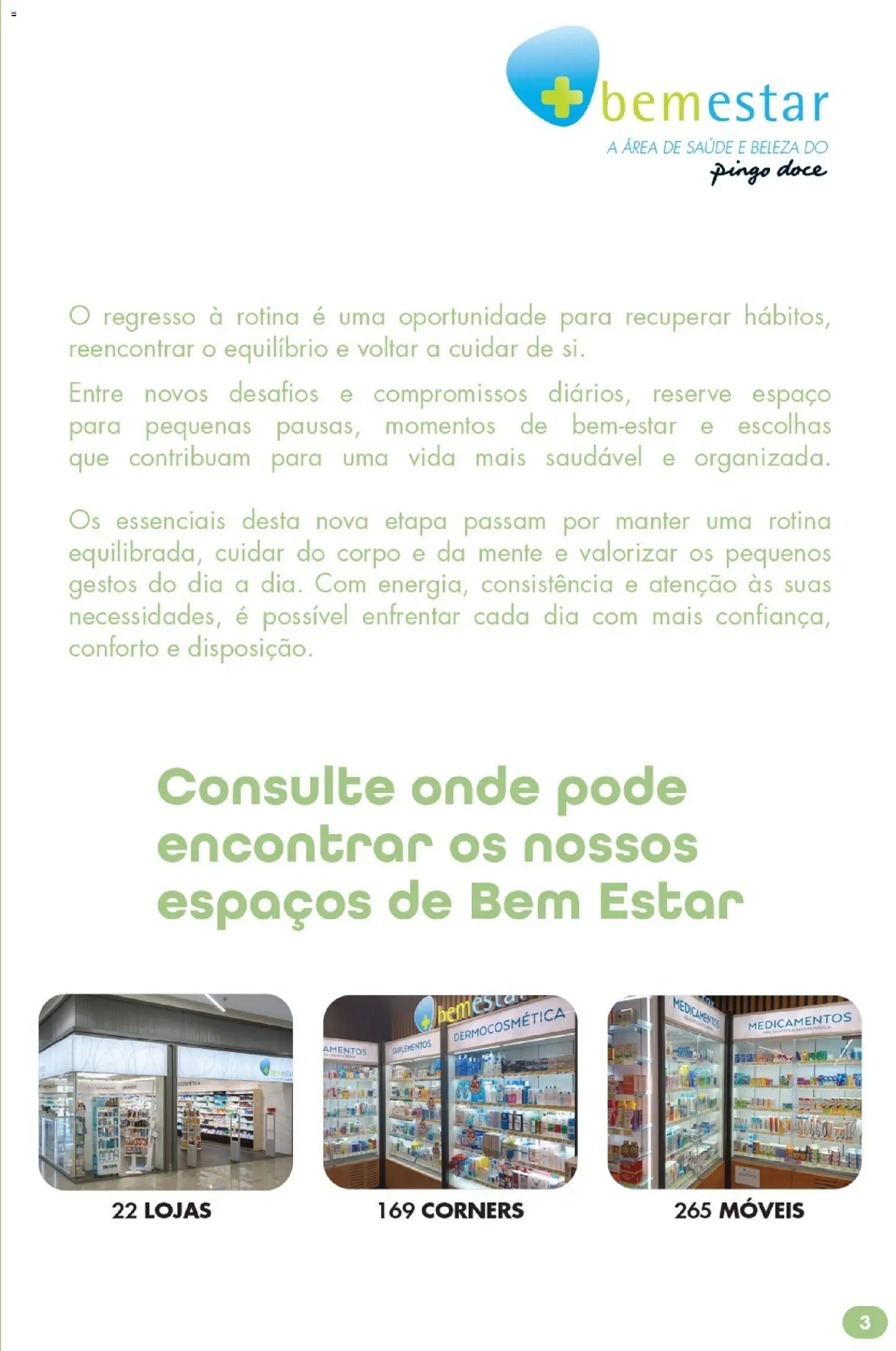 Pingo Doce Bem Estar Regresso à Rotina Lojas │ válido de 25/08/2026 | Página: 3