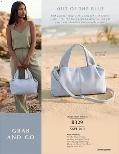 Justine specials catalogue – valid from 15/09/2026 | Page: 25 | Products: Handbag, Powder