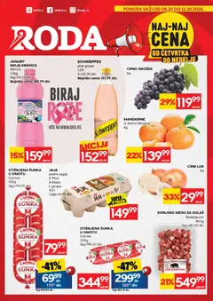 Roda katalog Naj-naj cena od četvrtka do nedelje - pregled Roda kataloga - važi od 08.10.2026