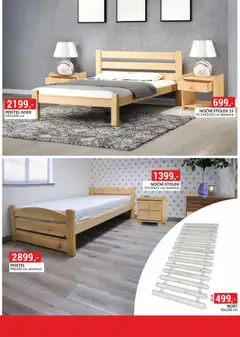 Náhled letáku BAUMAX leták - Zařiďte si bydlení od 01.06.2026 | Strana: 18 | Produkty: Postel, Noční stolek, Rošt, Stolek