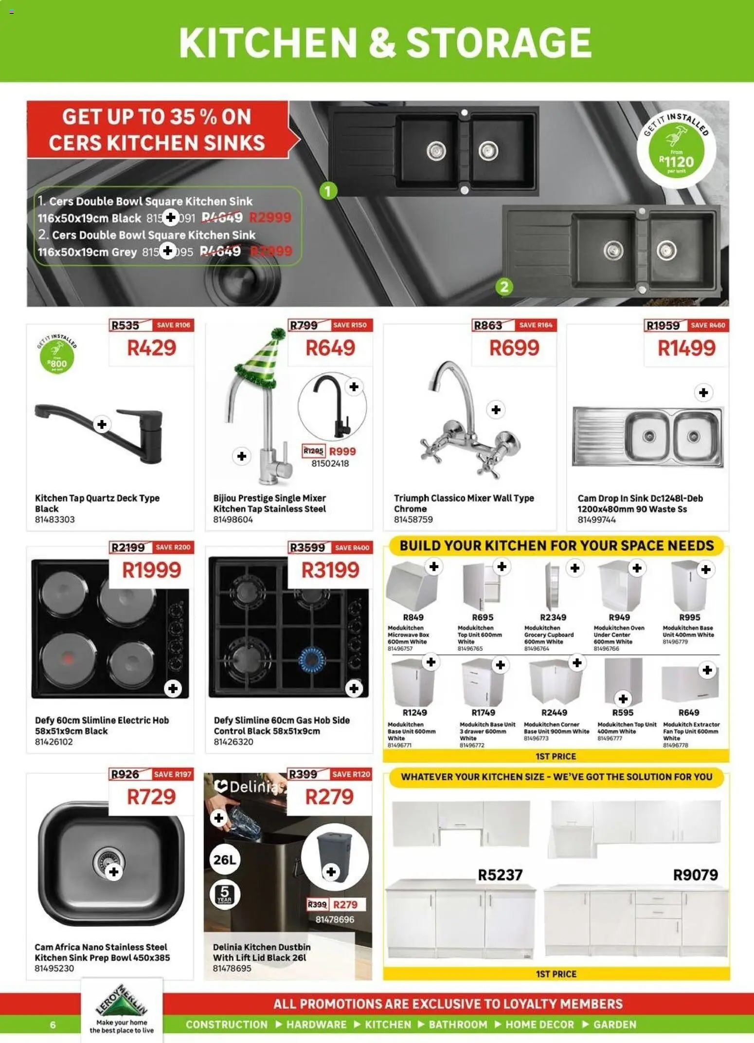 New Leroy Merlin catalogue – valid from 01/09/2026 | Page: 6