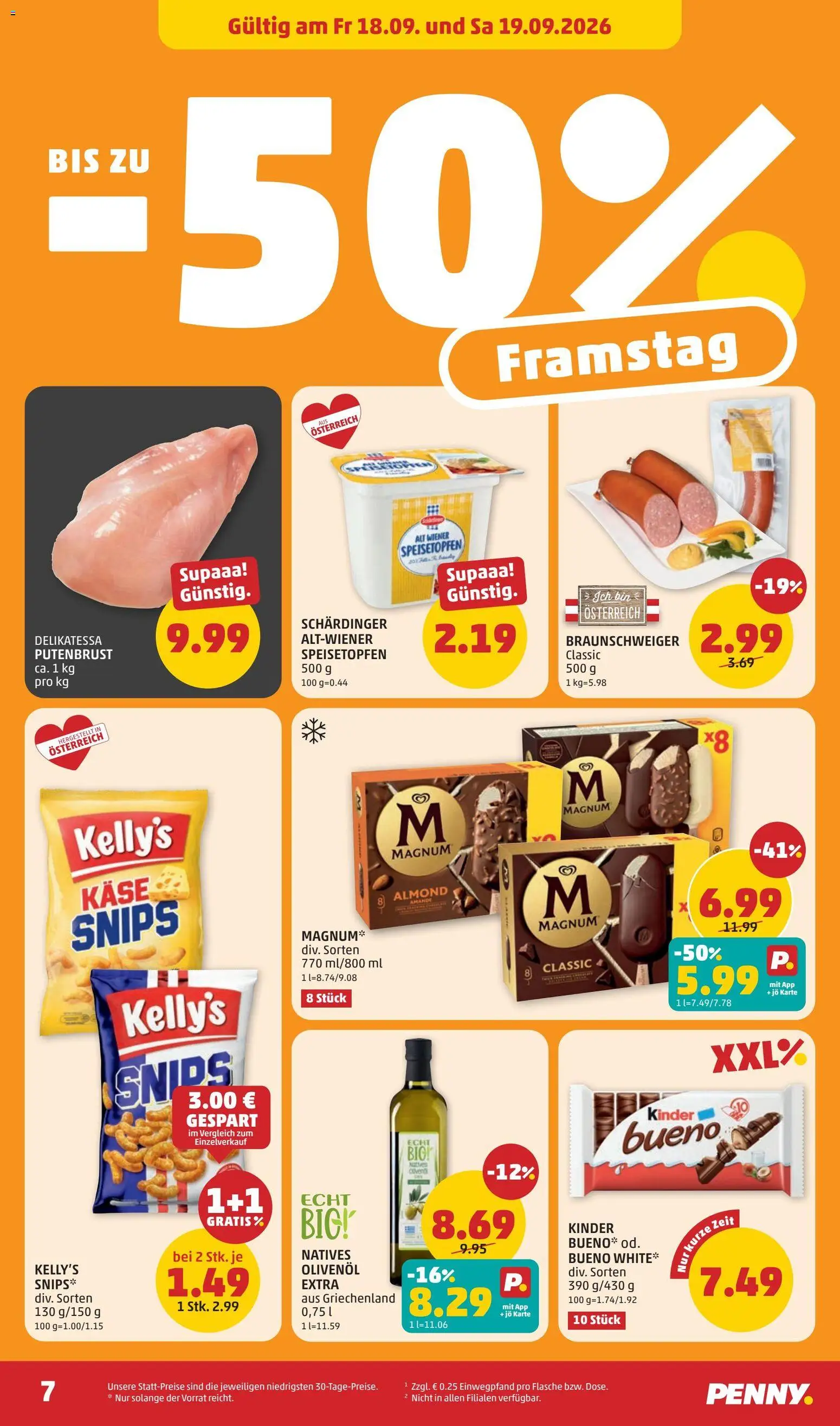 Penny Markt - Flugblatt gültig ab 17.09.2026 | Seite: 7