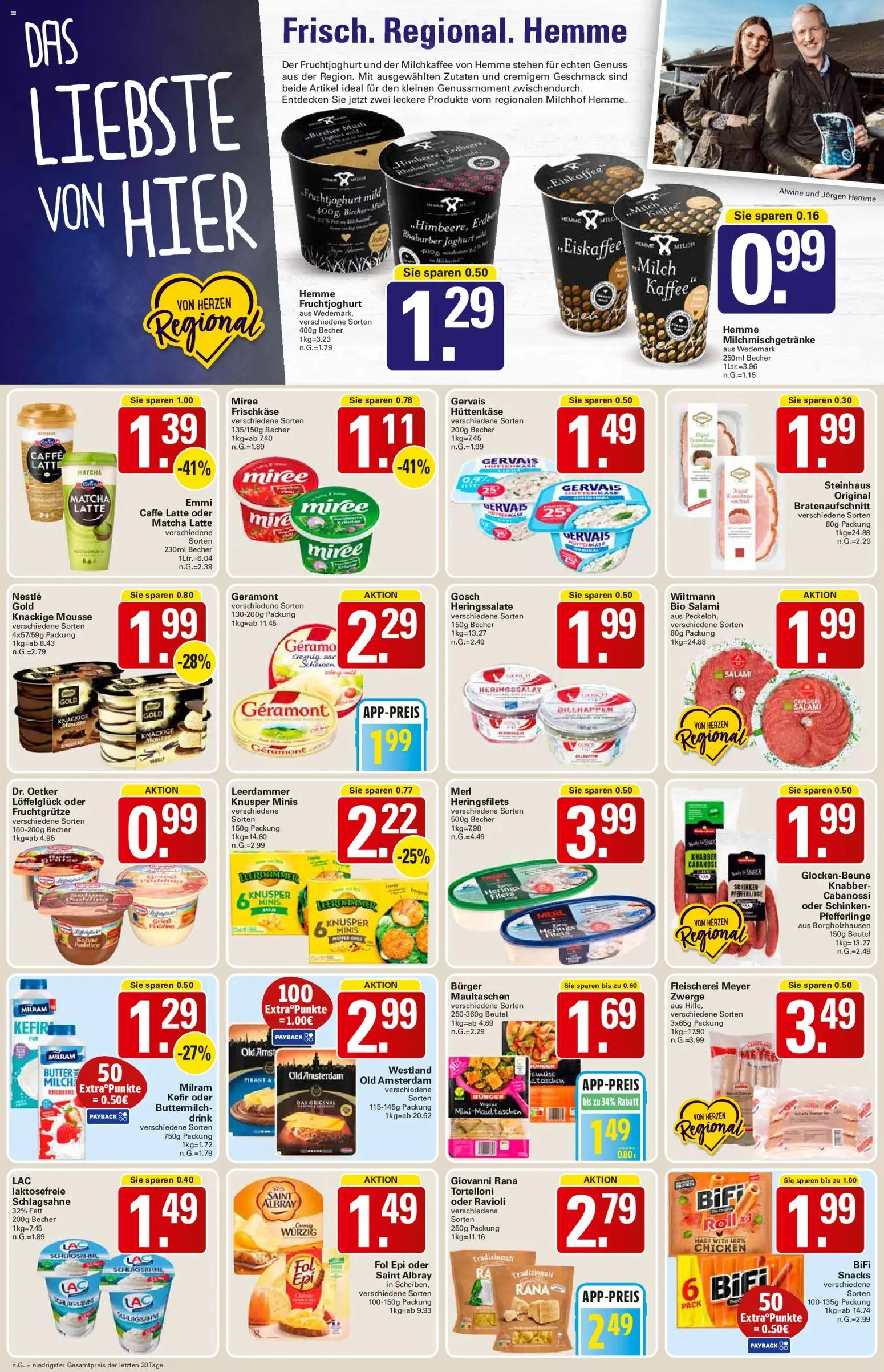 WEZ Prospekt – gültig ab 26.05.2026 | Seite: 10 | Produkte: Musli, Butter, Milram, Frischkase