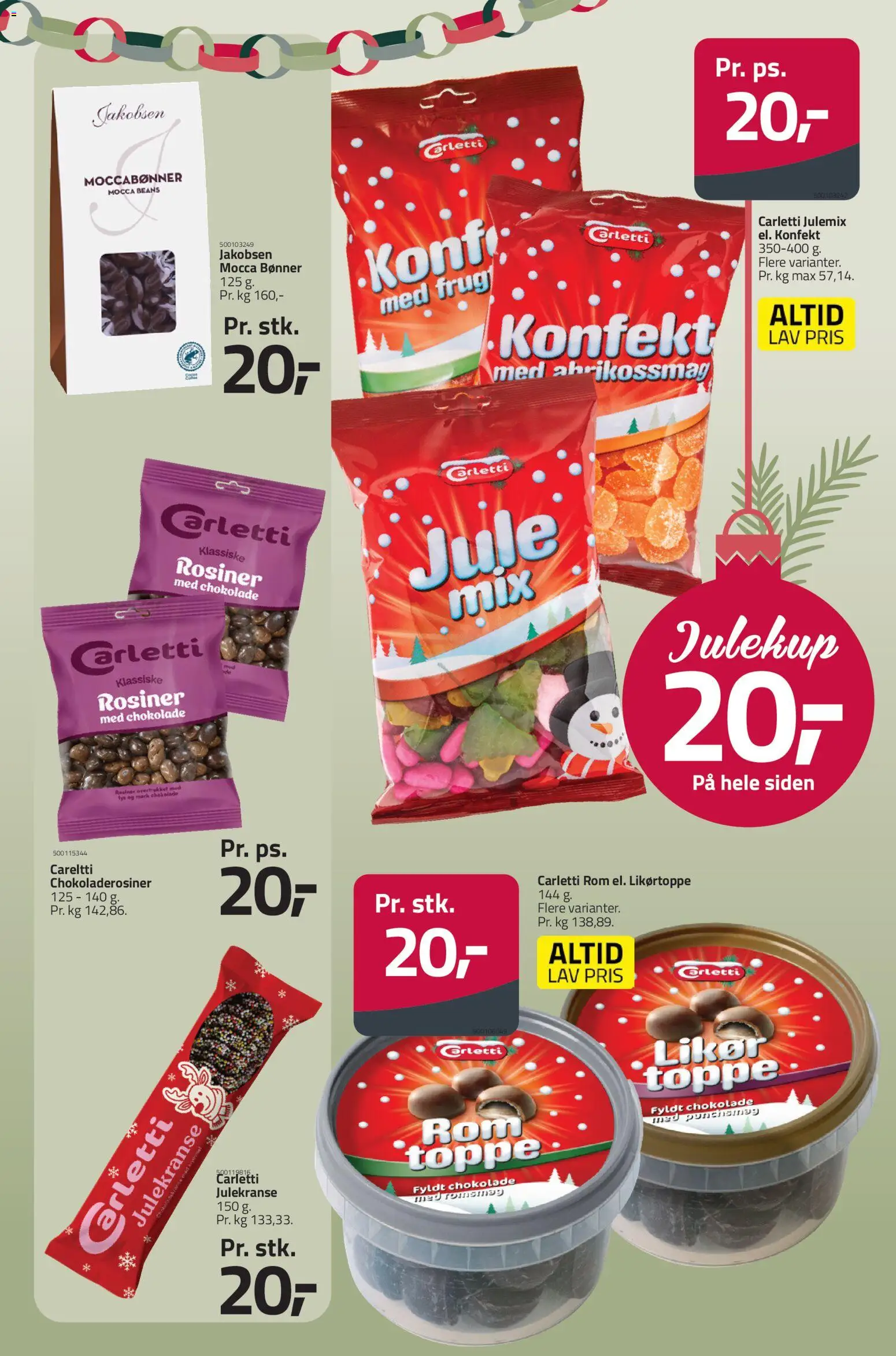 Fleggaard tilbudsavis – gyldig fra 02/09/2026 | Side: 4 | Produkter: Chokolade, Rosiner, Bønner, Toppe