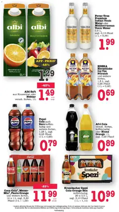 E center Prospekt Achern ab 31.08.2026 gültig | Seite: 46 | Produkte: Coca cola, Cola, Pfirsich, Saft