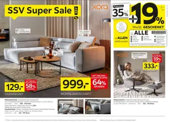XXXLutz Prospekt ab 06.06.2026 gültig | Seite: 4 | Produkte: Wohnlandschaft, Hocker, Tisch, Kuchen
