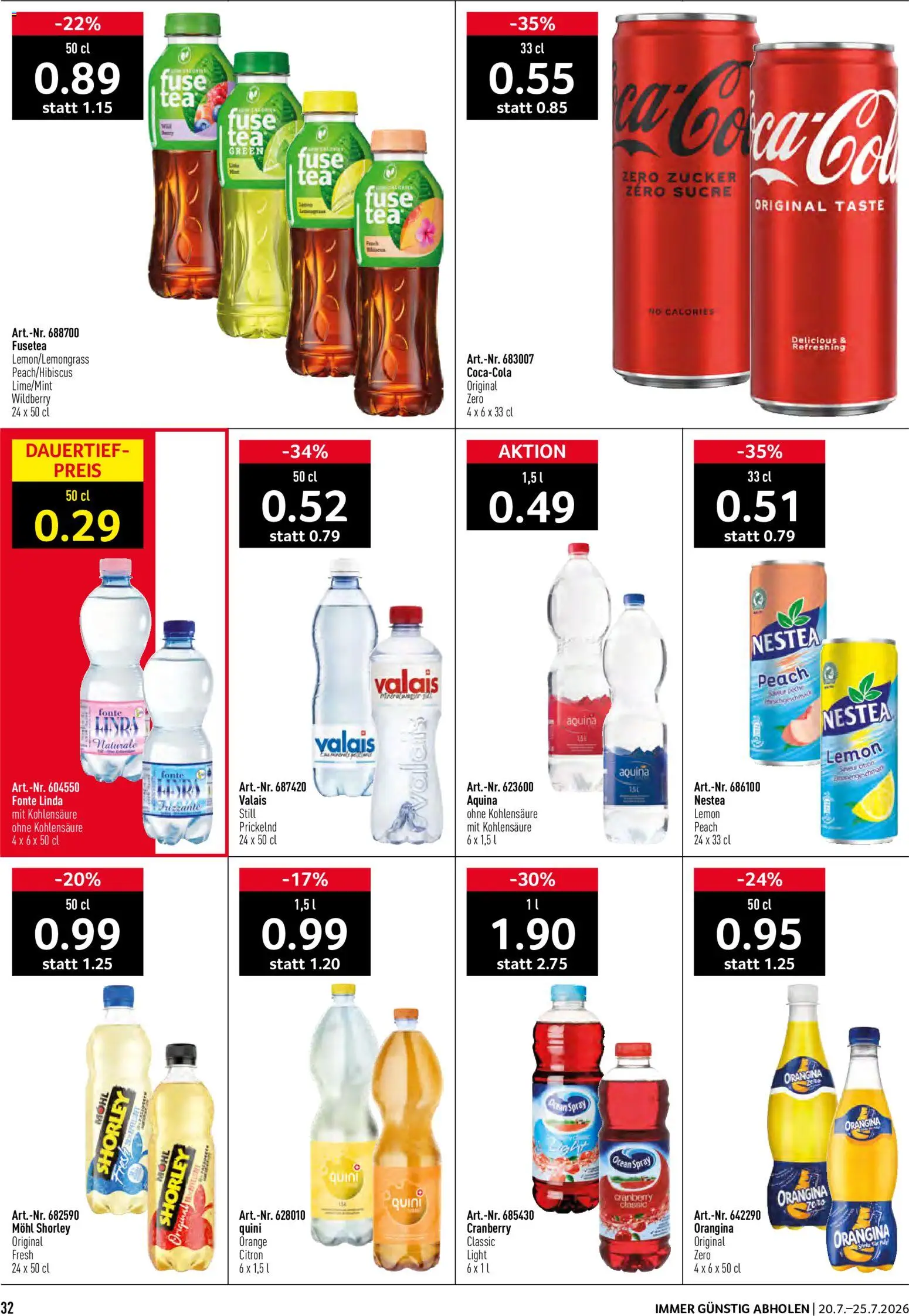 Prodega aktionen – gültig ab 20.07.2026 | Seite: 32 | Produkte: Zucker