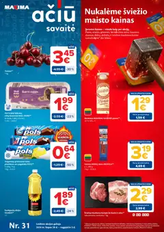 MAXIMA leidinys galioja nuo 2026.07.28