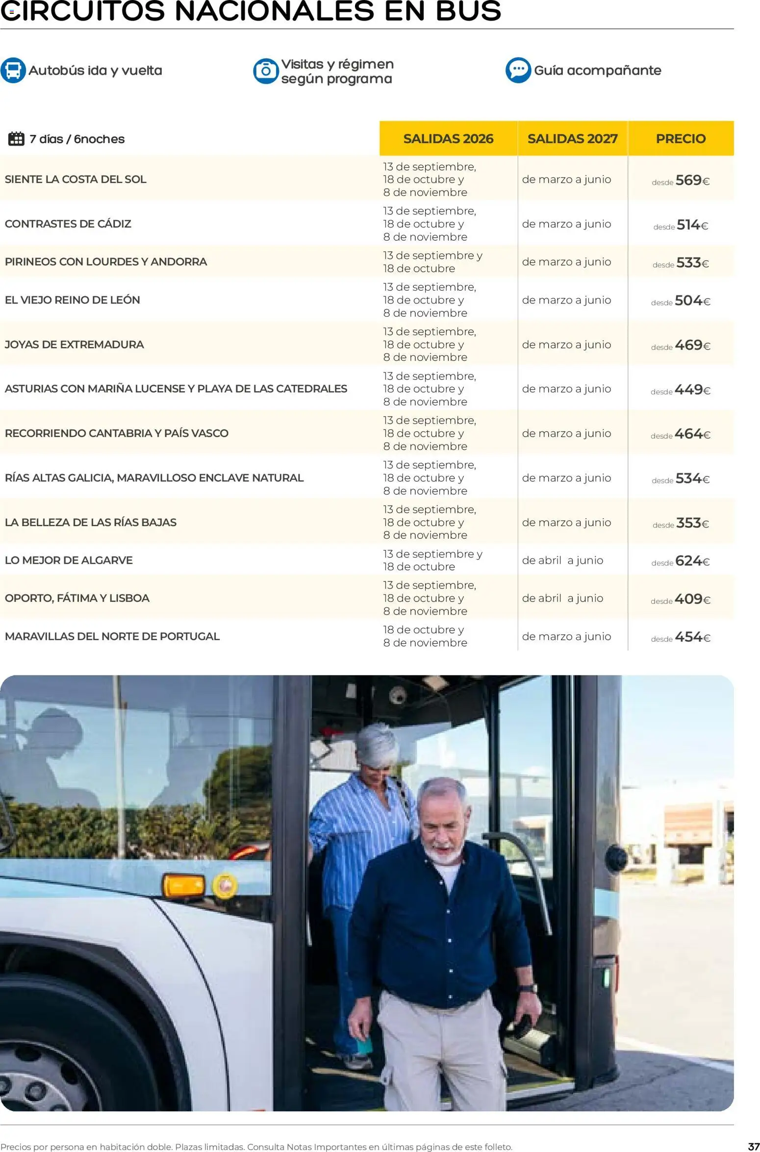 Viajes El Corte Inglés folleto Destinos Otoño y Primavera │ válido desde el 01/07/2026 | Página: 37