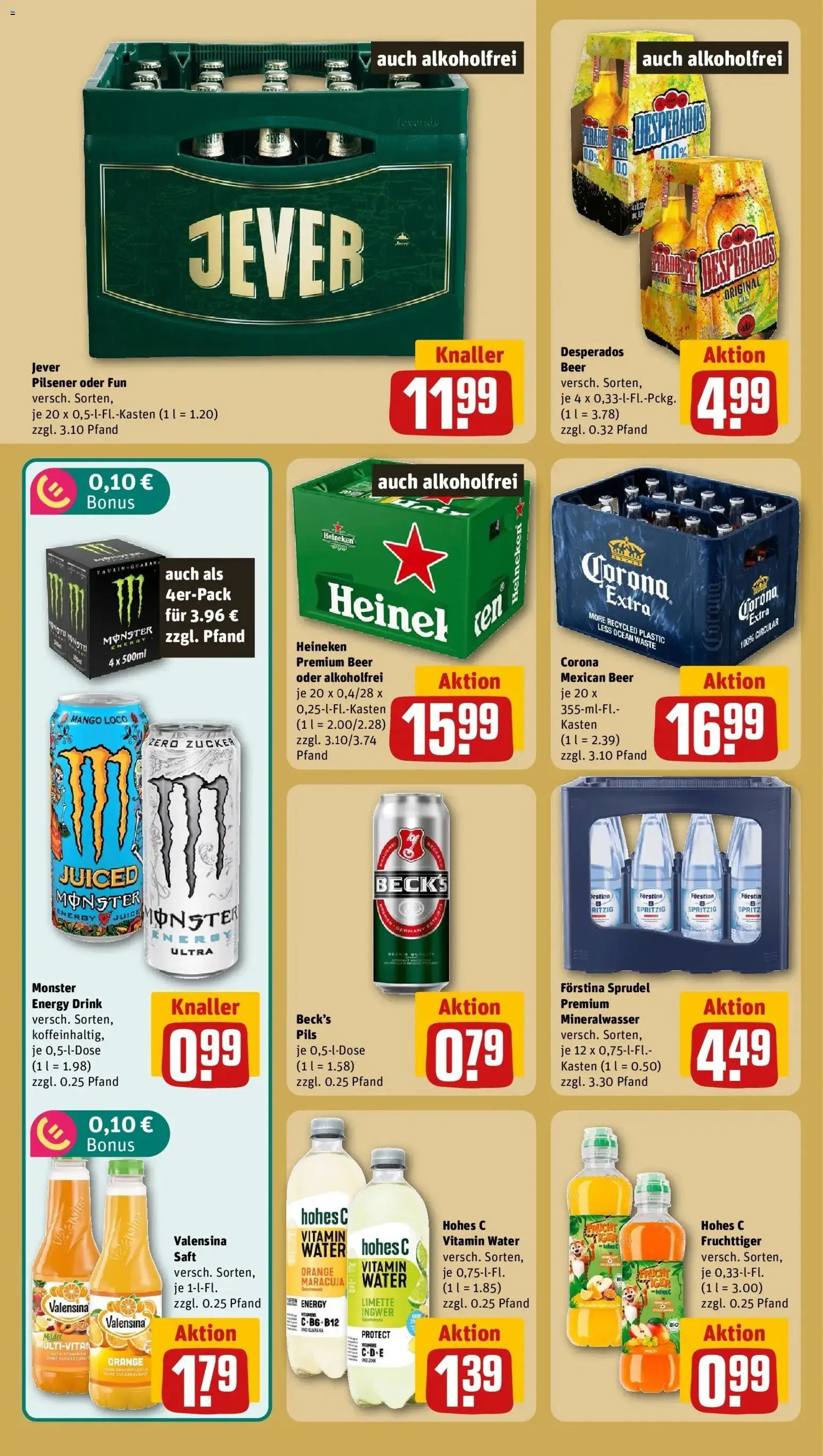 REWE Prospekt ab 14.09.2026 zum Blättern » Angebote | Seite: 22 | Produkte: Heineken, Mango, Jever, Limette