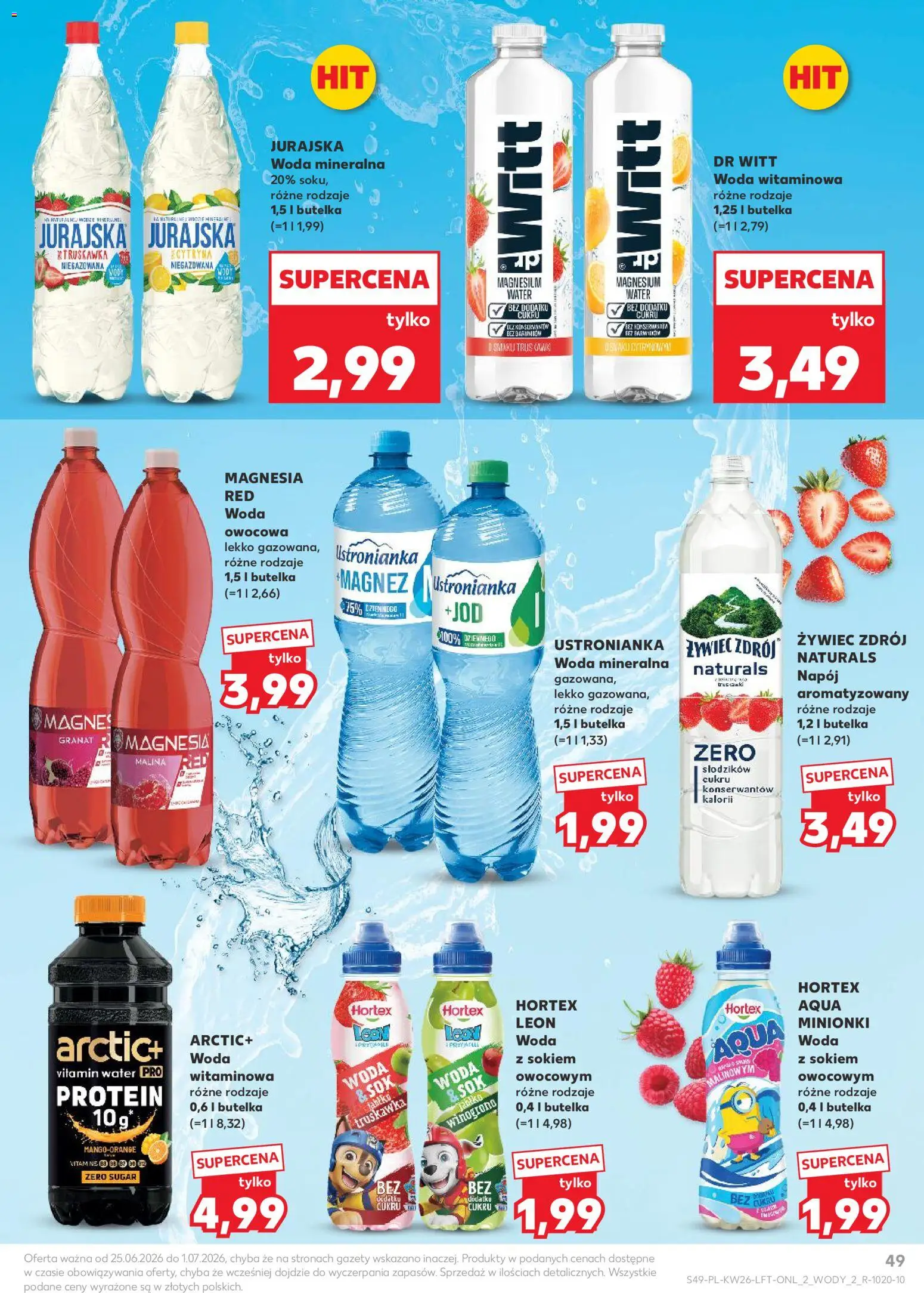 Kaufland Polsko leták od 25.06.2026 | Strana: 49 | Produkty: Magnesia, Protein