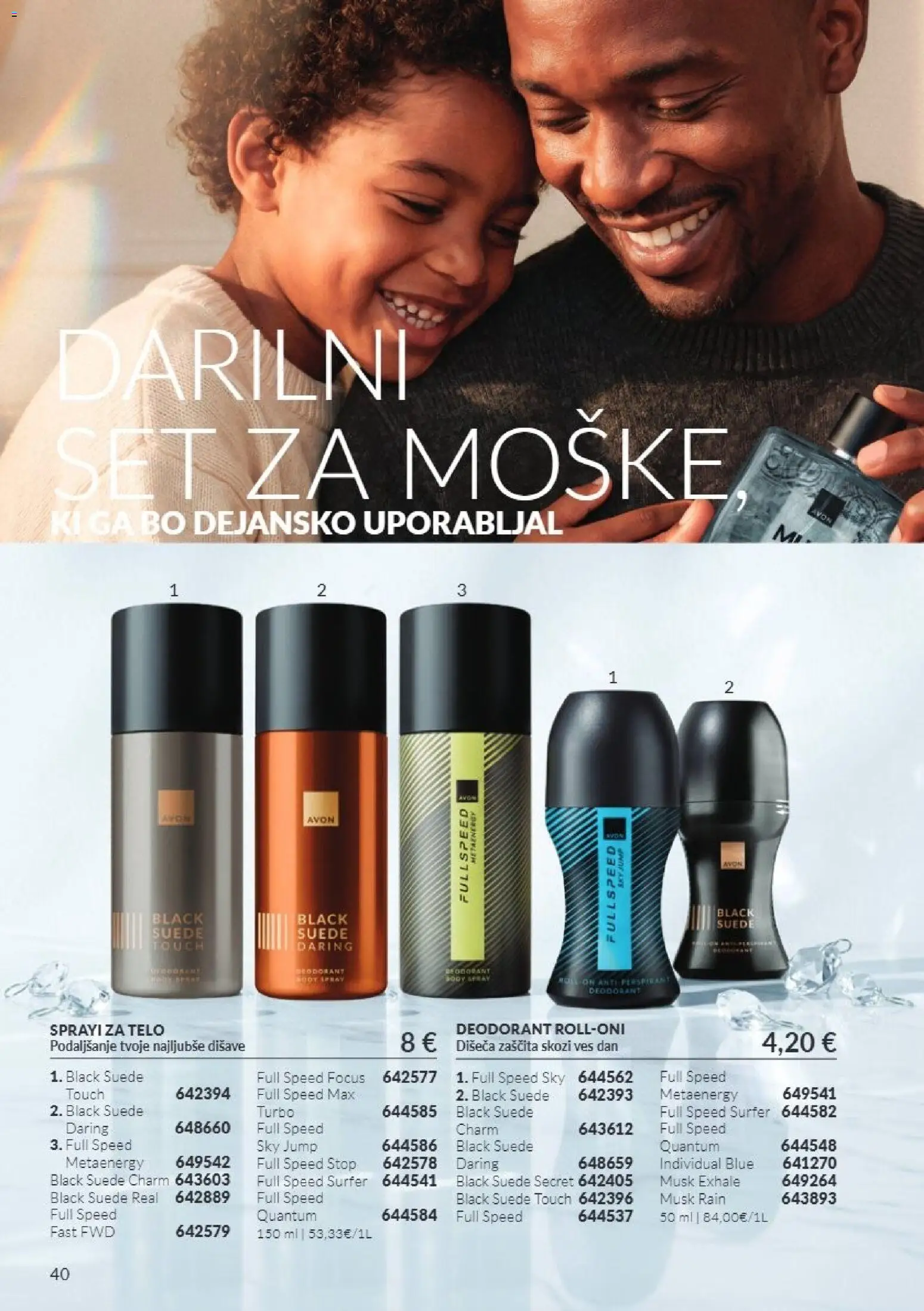 Novi Avon katalog ponudbe – veljaven od 01.11.2026 | Stran: 40 | Izdelki: Deodorant