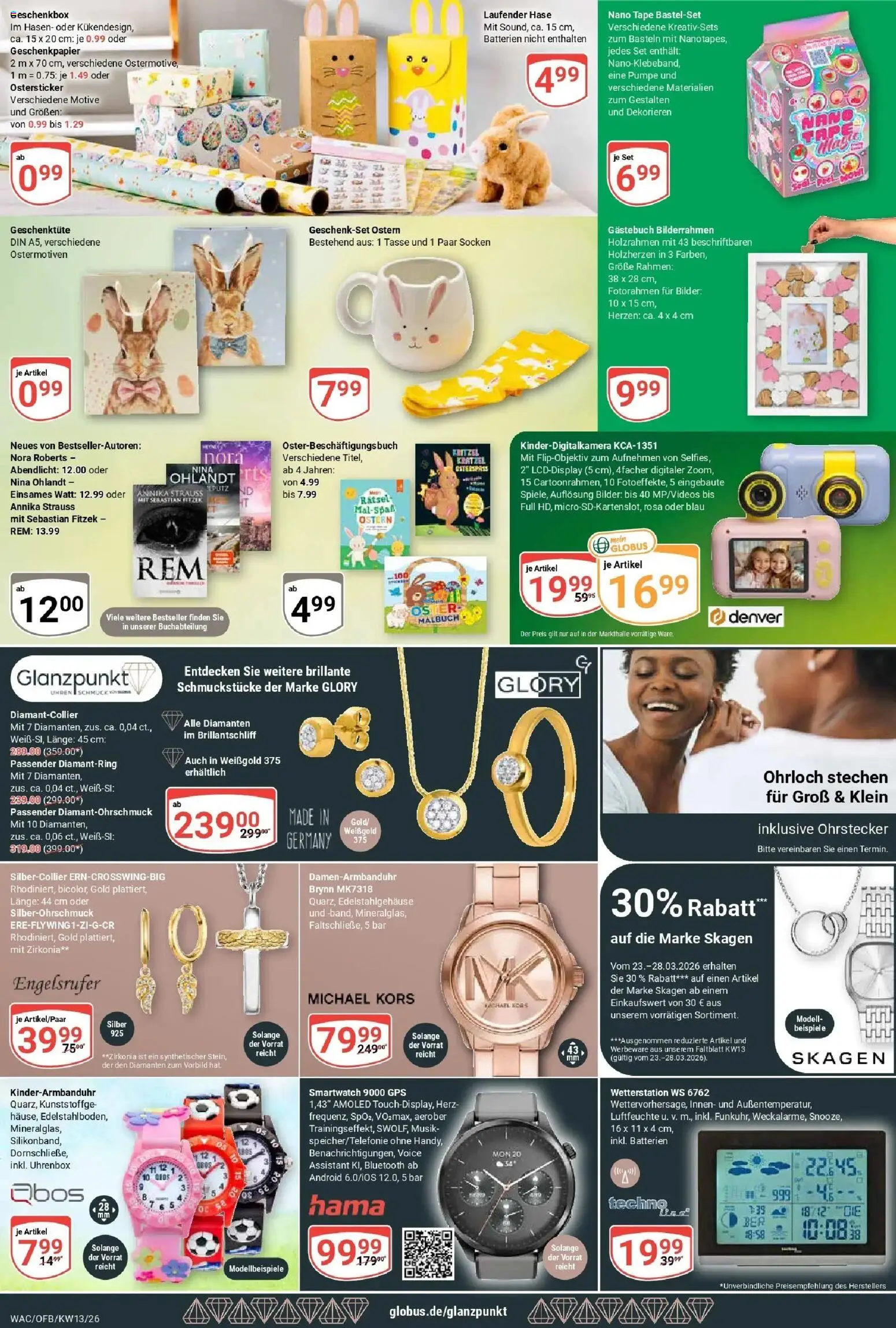 Globus prospekt Markkleeberg	 – gültig ab 23.03.2026 | Seite: 31 | Produkte: Smartwatch, Batterien, Bilder, Bilderrahmen
