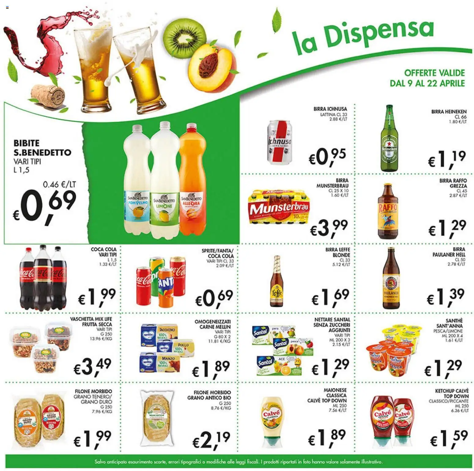 Volantino Coal del 09.04.2026 | Pagina: 21 | Prodotti: Manzo, Ketchup, Limone, Coca Cola