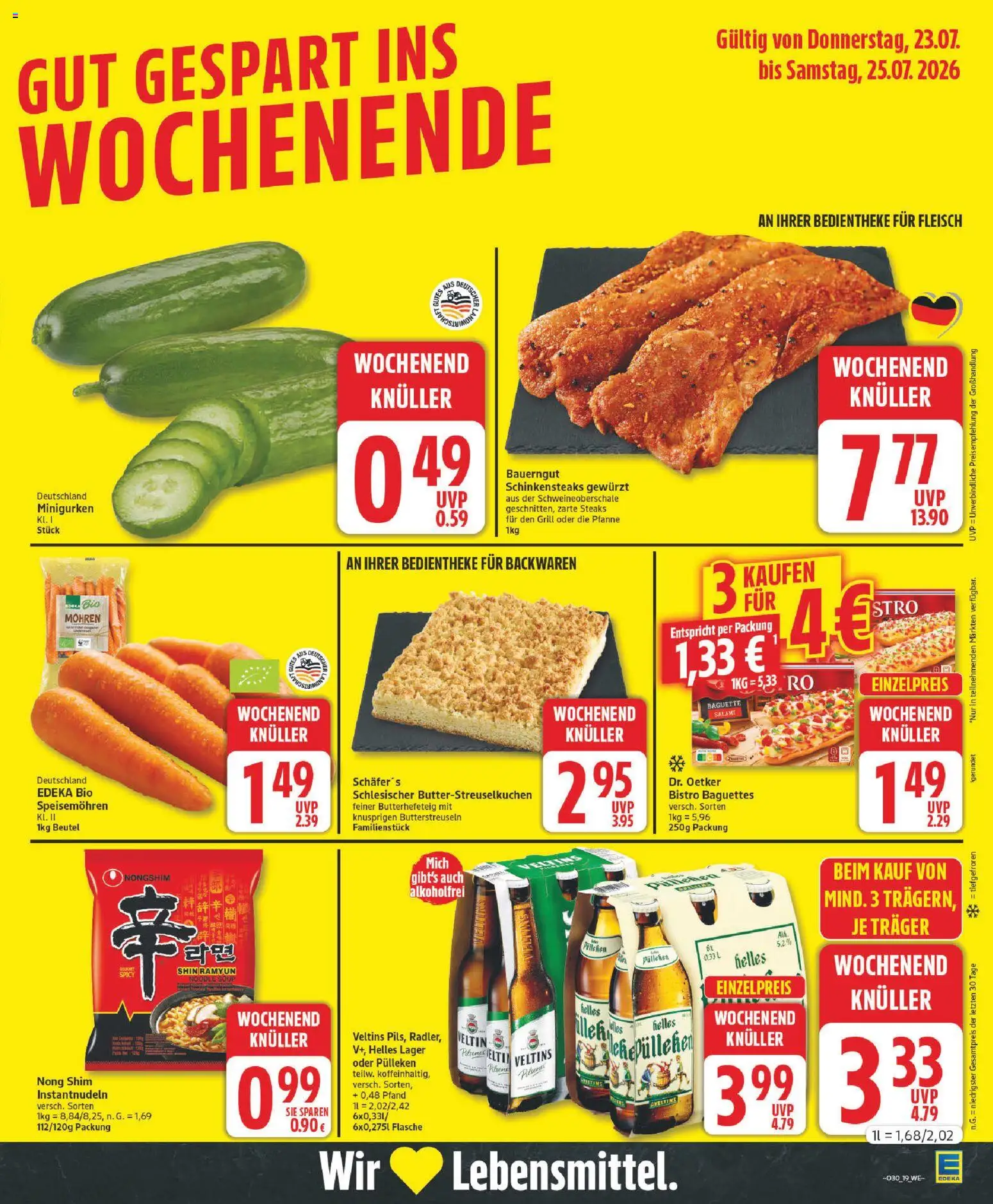 Edeka Prospekt – gültig ab 20.07.2026 | Seite: 23