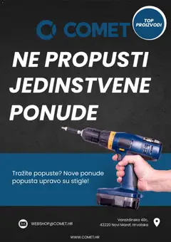 Comet Katalog - Pregled kataloga iz trgovine Comet, vrijedi od 01.10.2026