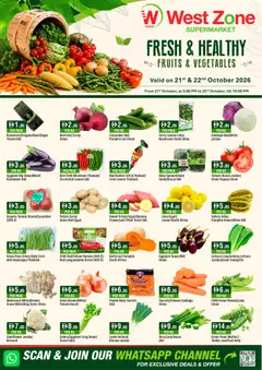 Preview of Westzone Supermarket - Offers valid from 21 Oct, 2026