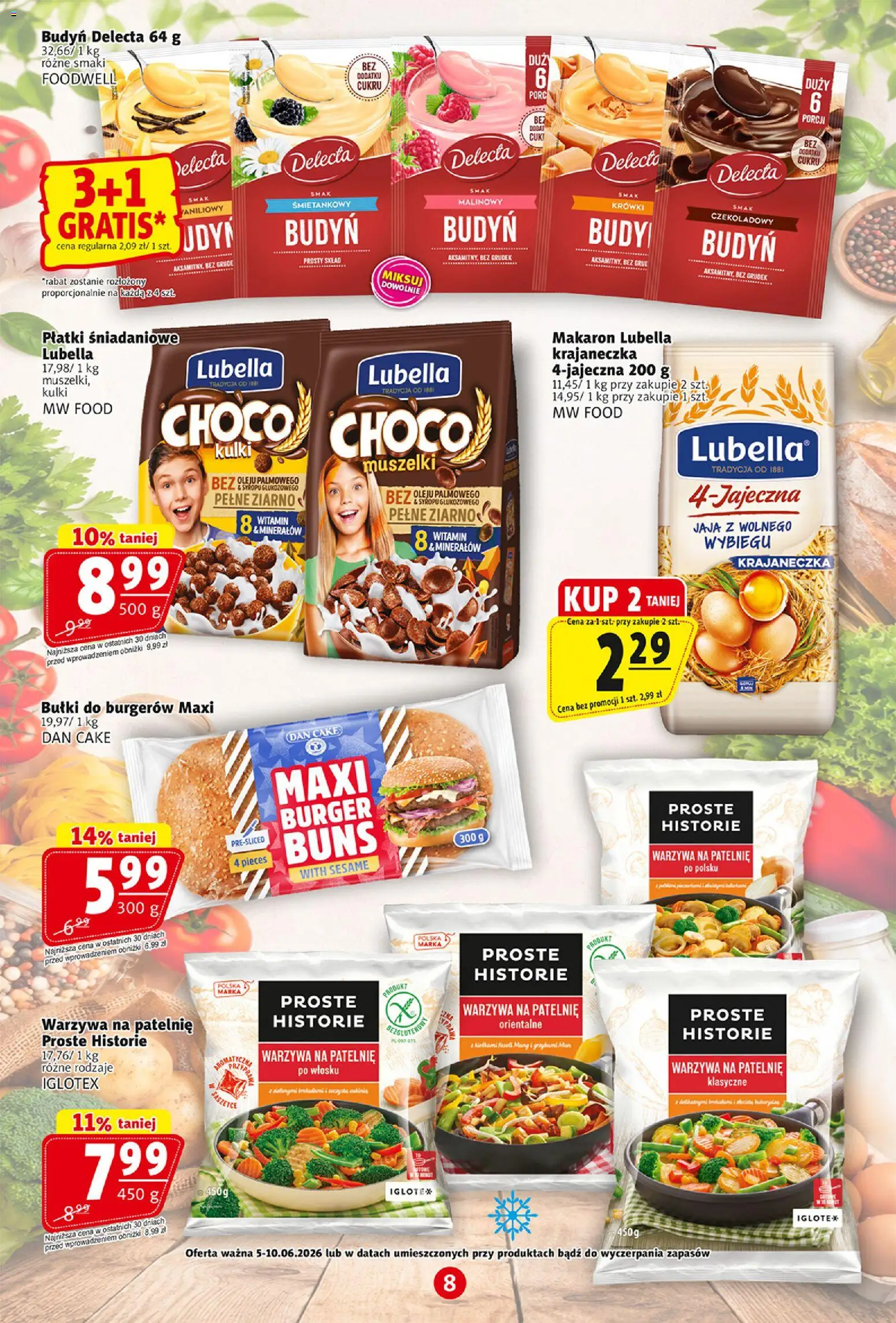 Prim Market gazetka od 05.06.2026 | Strona: 8 | Produkty: Warzywa na patelnie, Patelnie, Warzywa, Jaja
