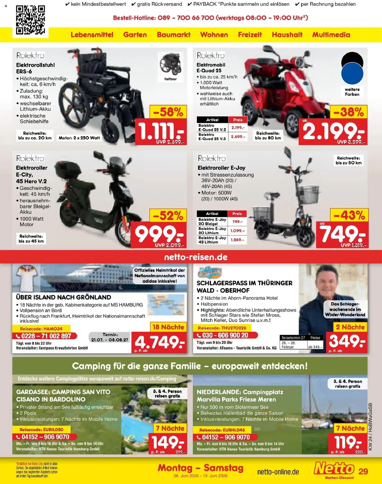 Netto Marken-Discount Prospekt Stemwede-Dielingen – gültig ab 08.06.2026 | Seite: 63 | Produkte: Uhr