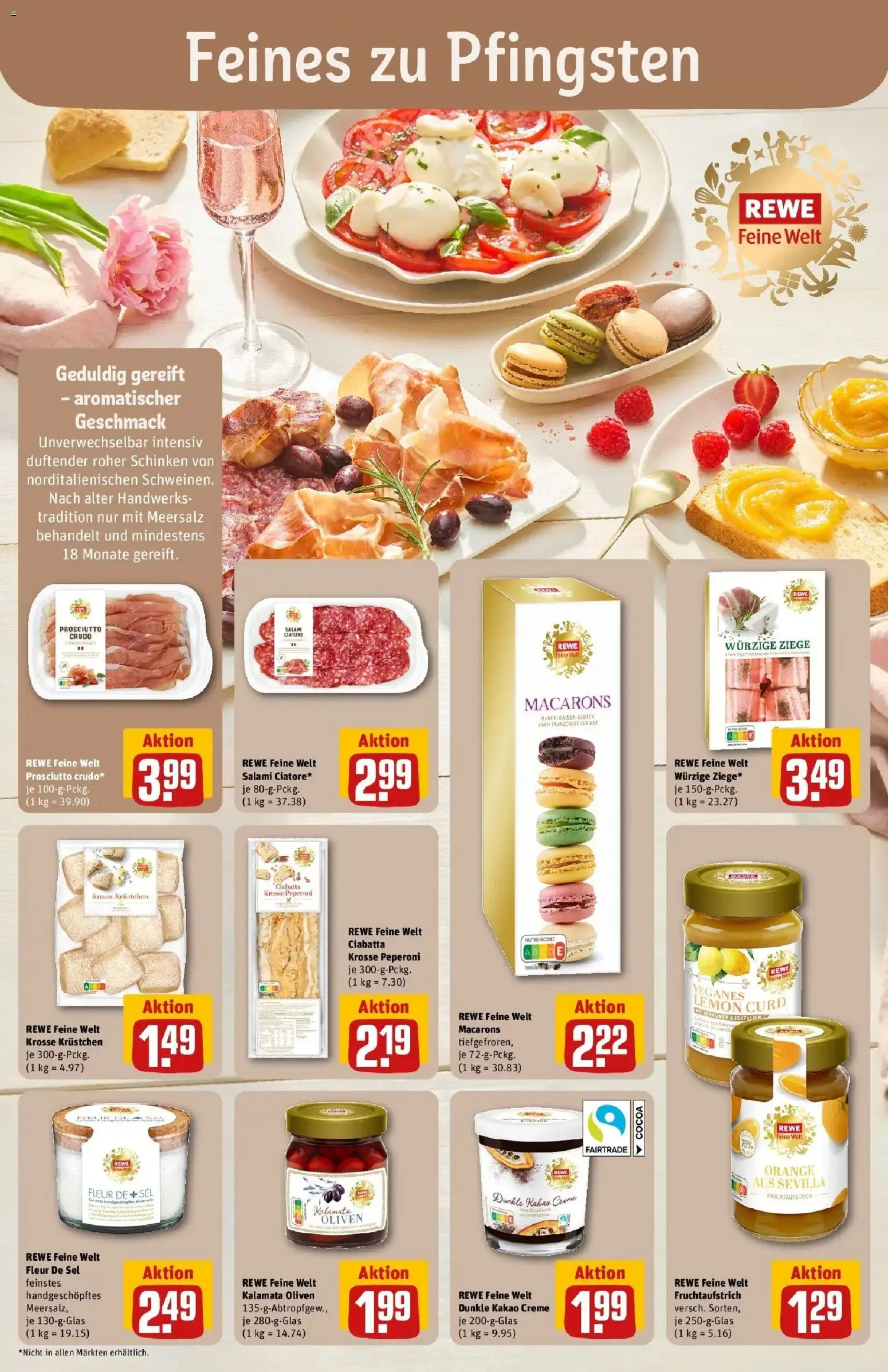 Rewe Prospekt Dortmund – gültig ab 18.05.2026 | Seite: 23 | Produkte: Creme, Salami, Schinken, Zitronen