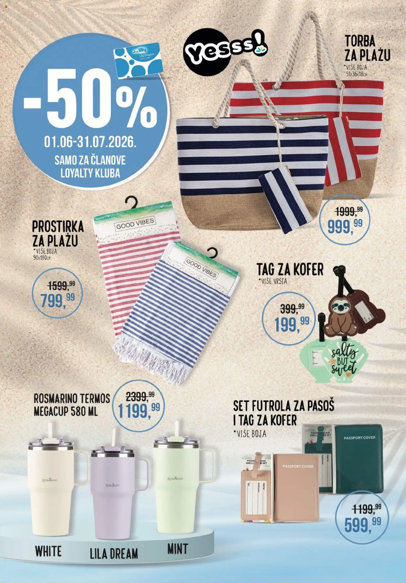 Lilly drogerie katalog - važi od 01.06.2026 | Strana: 6 | Proizvode: Kofer, Termos, Futrola, Torba