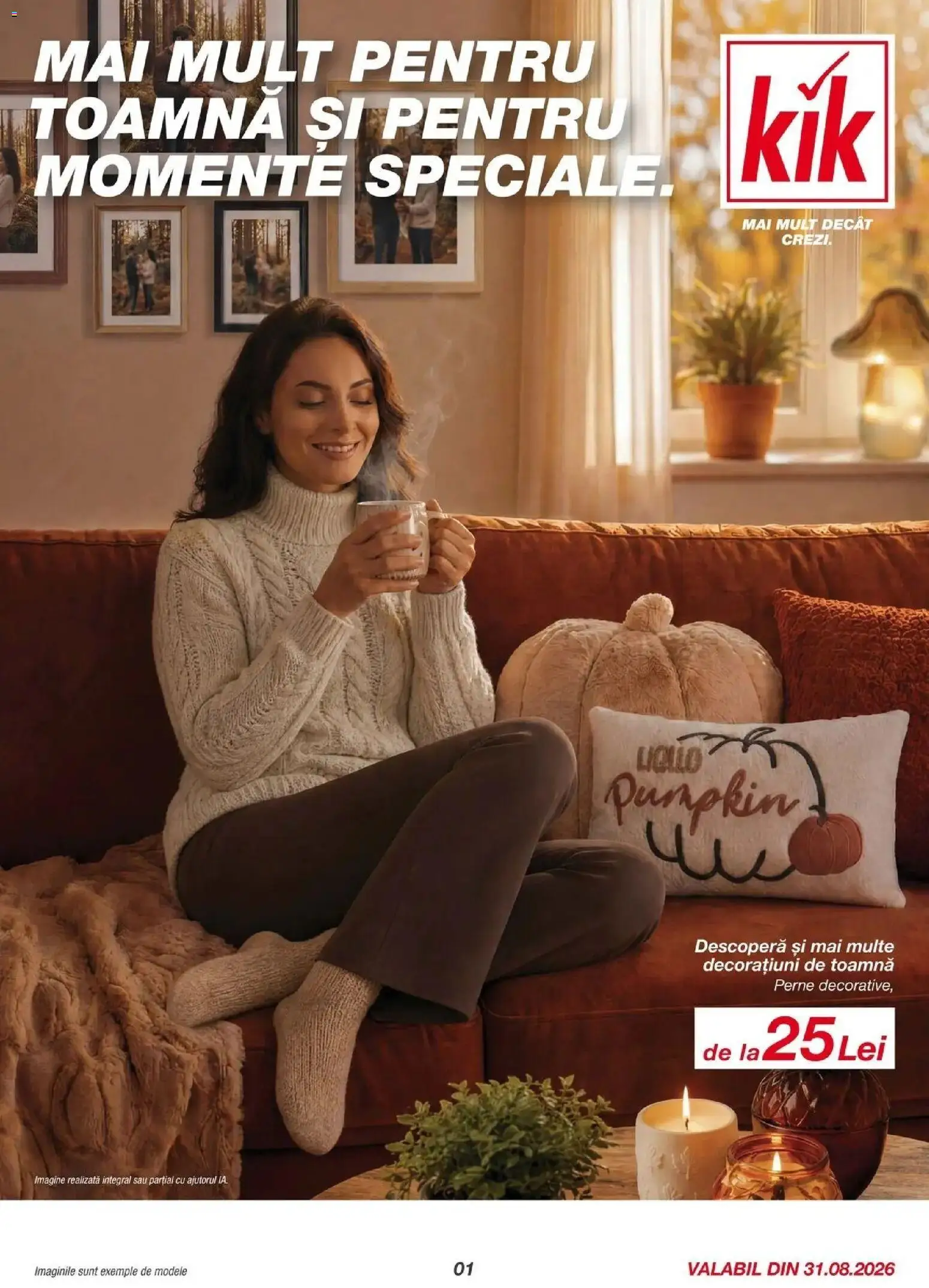 Kik catalog 28.08.2026 - Online magazin Romania | Pagină: 1 | Produse: Perne