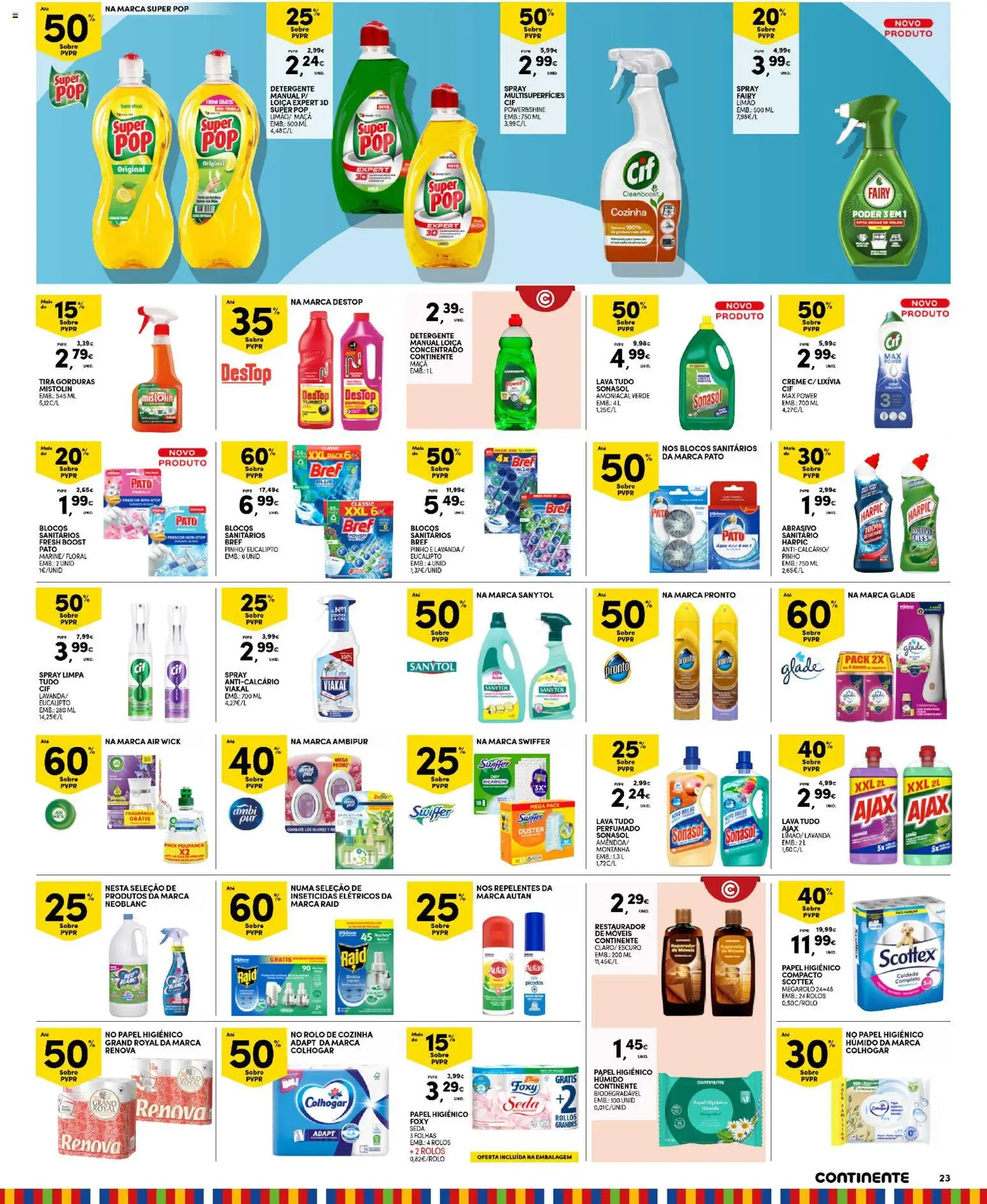Continente Madeira │ válido de 21.04.2026 | Página: 23 | Produtos: Agua, Fragrância, Maça, Creme