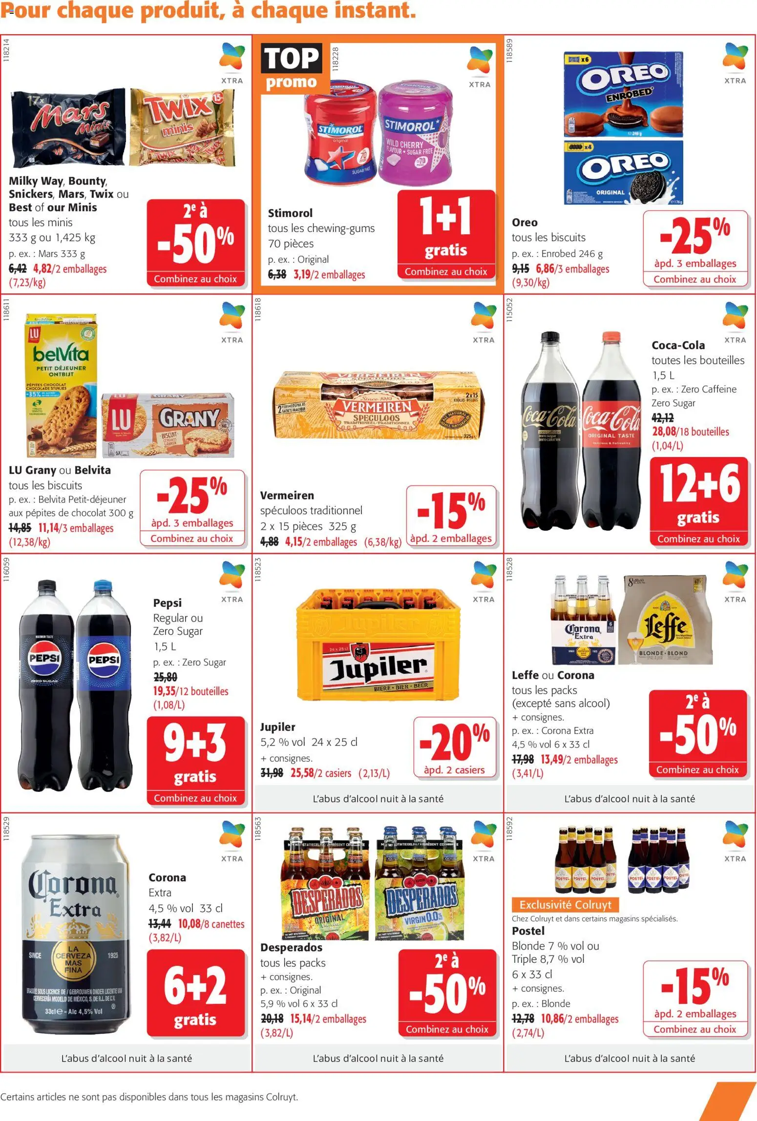 {H1} | Pagina: 5 | Producten: Coca Cola, Granen, Desperados, Mars