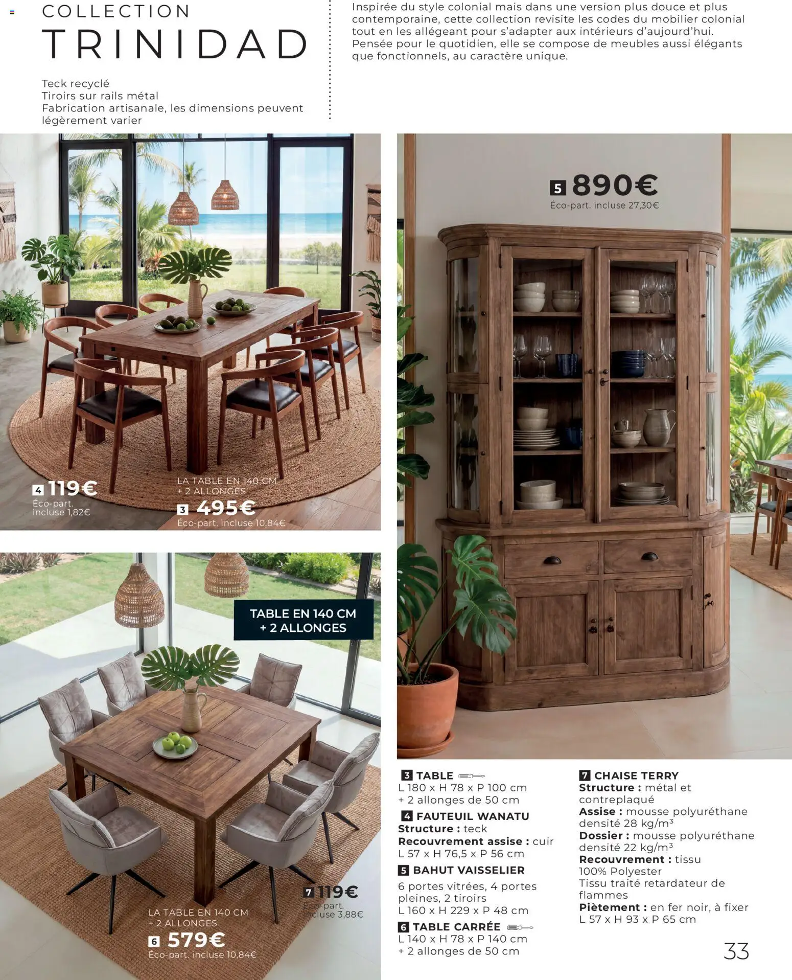 {H1} | Page: 33 | Produits: Mais, Table, Portes, Tiroirs