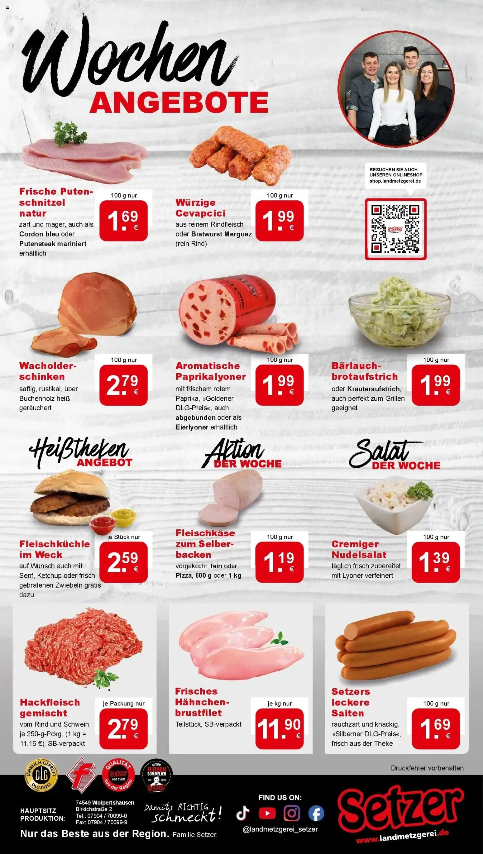 Rewe Prospekt Lorch – gültig ab 27.07.2026 | Seite: 8 | Produkte: Hahnchen, Cevapcici, Ketchup, Salat