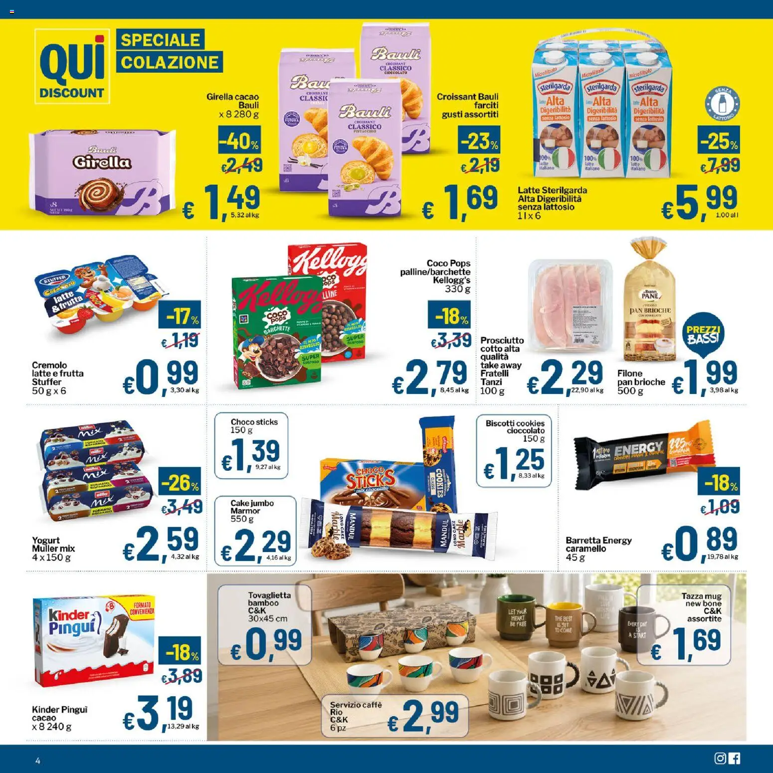 Volantino Qui Discount del 08/09/2026 | Pagina: 4