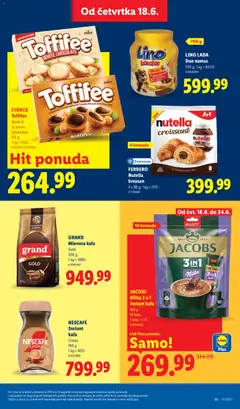 GRAND Mlevena kafa Gold, 500 g - pregled Lidl kataloga - važi od 18.06.2026 | Strana: 35