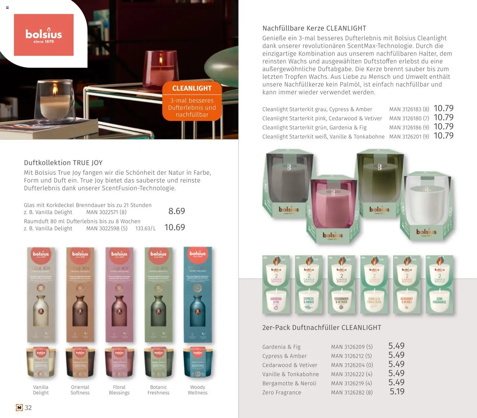 Müller Haushaltskatalog – gültig ab 01.10.2026 | Seite: 32 | Produkte: Duft, Vanille