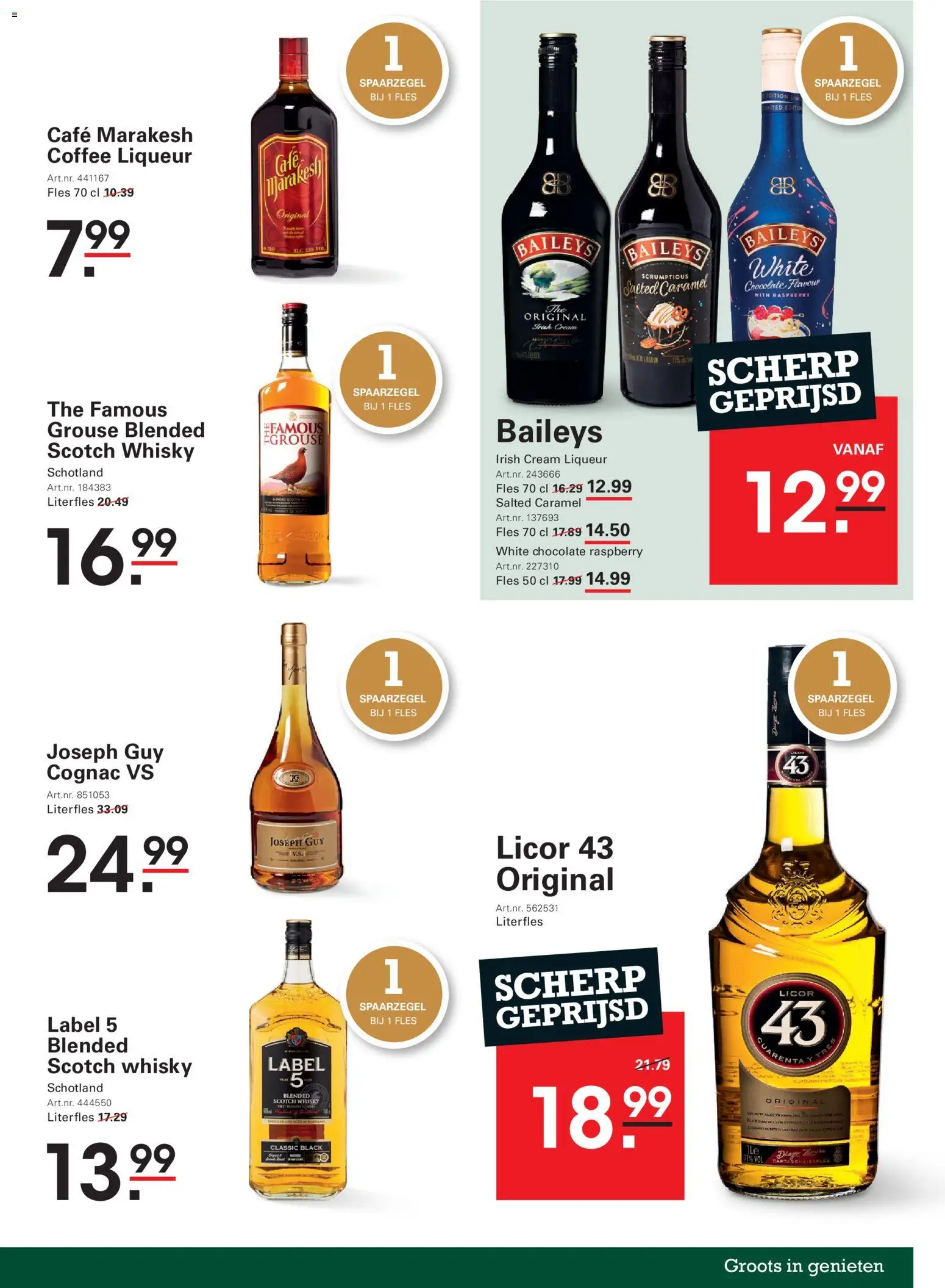 {H1} | Pagina: 49 | Producten: Fles, Whisky, Darált marhahús