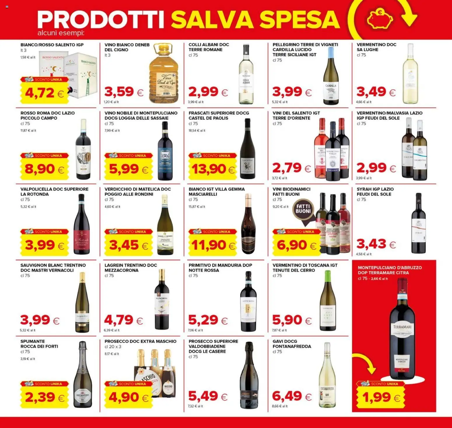 Volantino Tigre del 08/10/2026 | Pagina: 17 | Prodotti: Prosecco, Vino, Spumante, Vino bianco