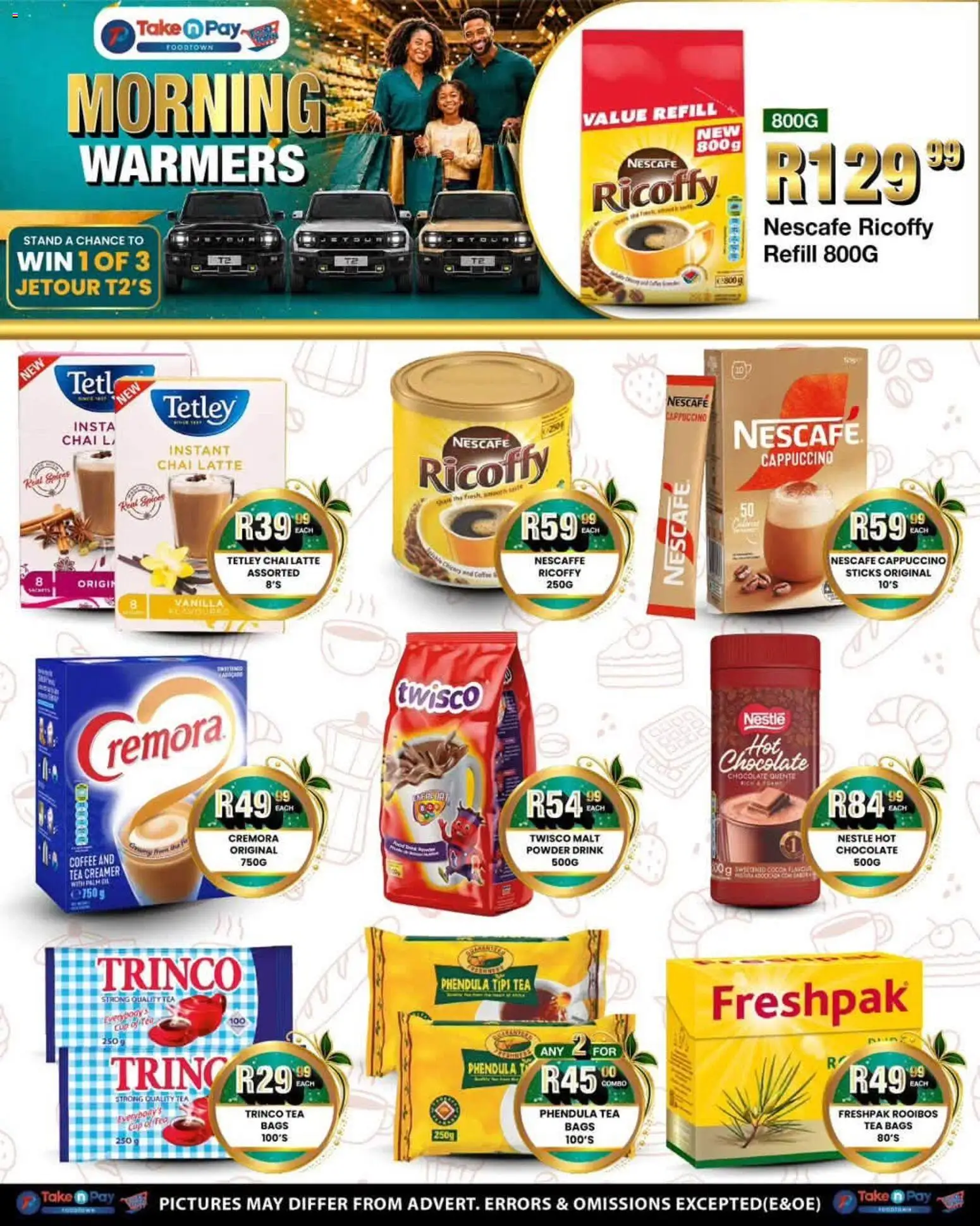 New Take n Pay catalogue – valid from 10/08/2026 | Page: 6 | Products: Cap, Creamer, Coffee, Chocolate