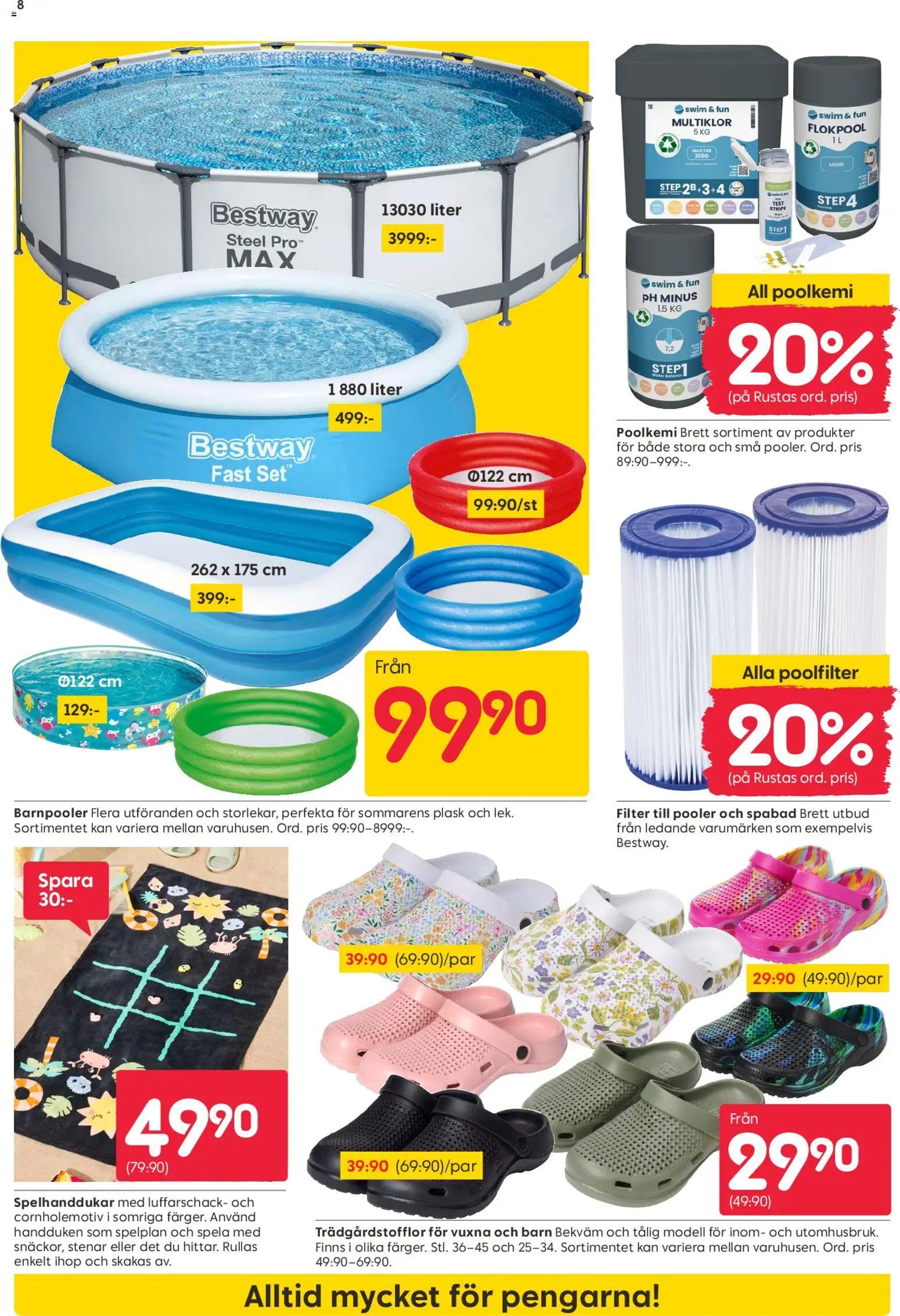 Rusta reklamblad aktuell från 04.05.2026 | Sida: 8