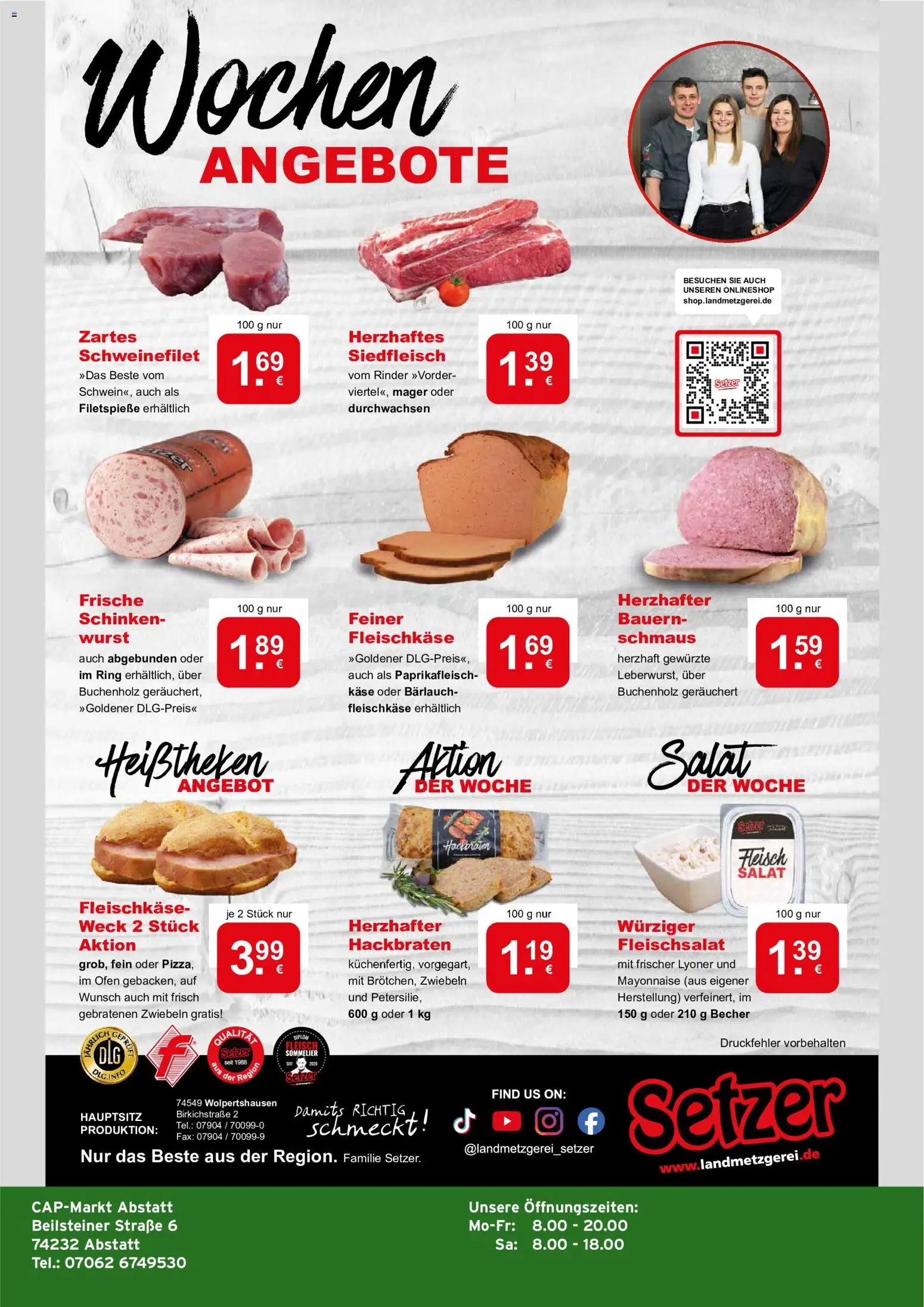CAP Markt Prospekt – gültig ab 28.09.2026 | Seite: 4 | Produkte: Käse, Mayonnaise, Wurst, Salat