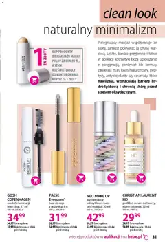 Pogląd oferty "NEO MAKE UP wyrównujący koloryt krem-baza pod makijaż, 30 ml, wyrównujący koloryt krem-baza pod makijaż, 30 ml" - ważna od 18.04.2026 | Strona: 31 | Produkty: Kosmetyki, Makijaż, Tusz do rzęs